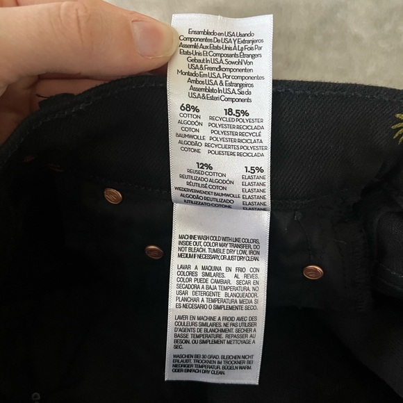 MOTHER The Insider Flood in Fresh As A Daisy in Women’s Size 27/4 - Picture 11 of 16